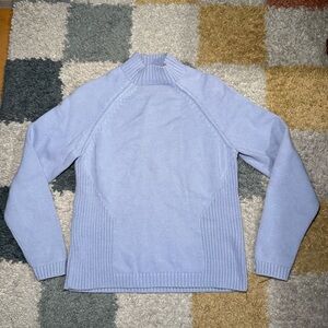 Relativity Light Blue Women's Turtleneck Sweater